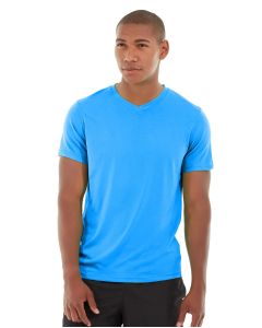 Atomic Endurance Running Tee (V-neck)-L-Blue