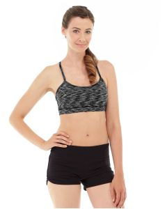 Lucia Cross-Fit Bra -S-Black