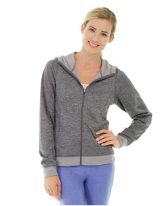 Helena Hooded Fleece-M-Gray