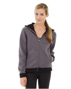 Circe Hooded Ice Fleece-XS-Gray