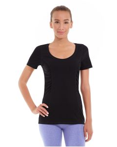 Juliana Short-Sleeve Tee-L-Black