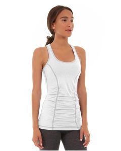 Leah Yoga Top-L-White